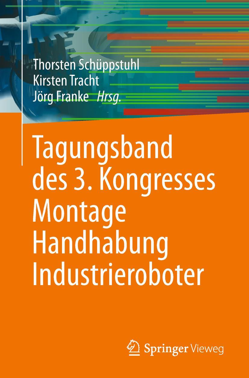 Vorderes Coverbild Tagungsband des 3. Kongresses Montage Handhabung Industrieroboter