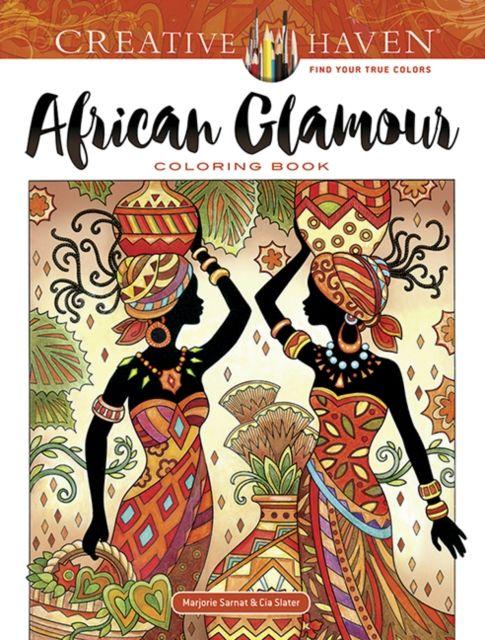 Vorderes Coverbild Creative Haven African Glamour Coloring Book