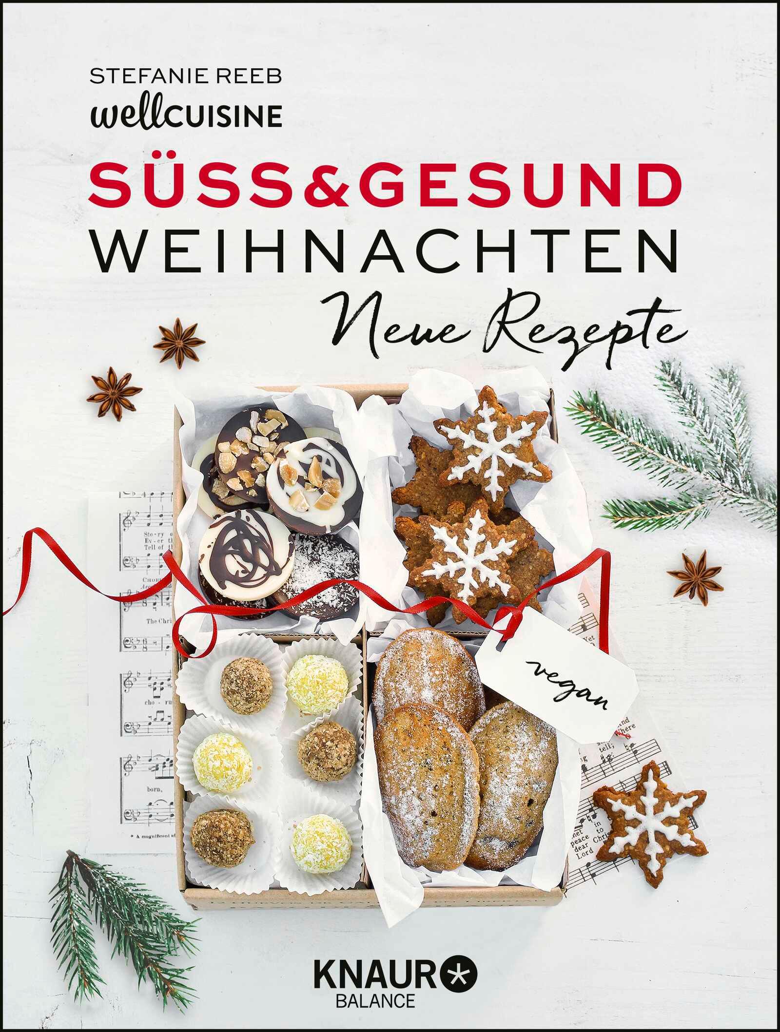 Vorderes Coverbild Süß & gesund - Weihnachten Neue Rezepte
