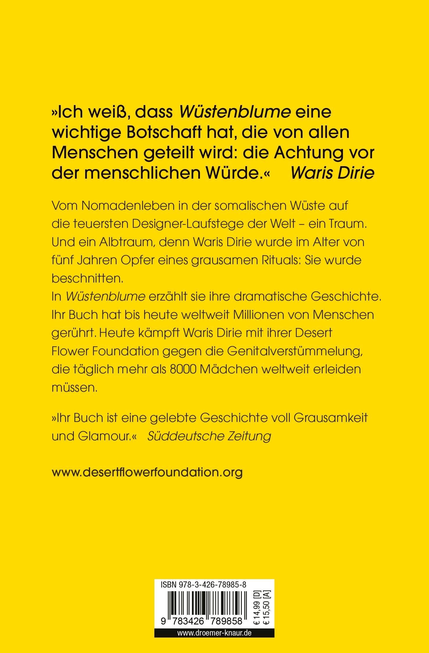 Rückseitencover Wüstenblume