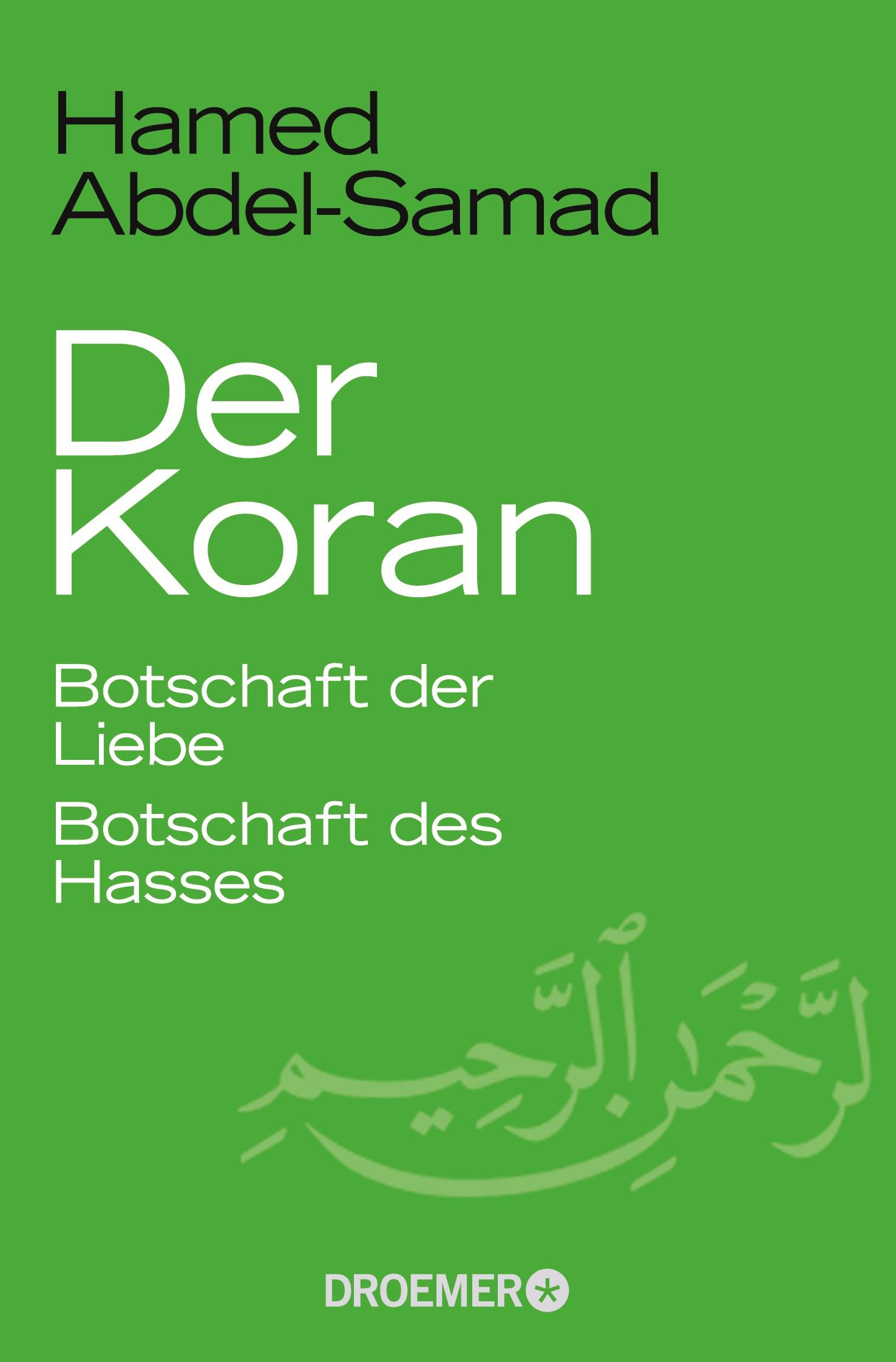 Vorderes Coverbild Der Koran