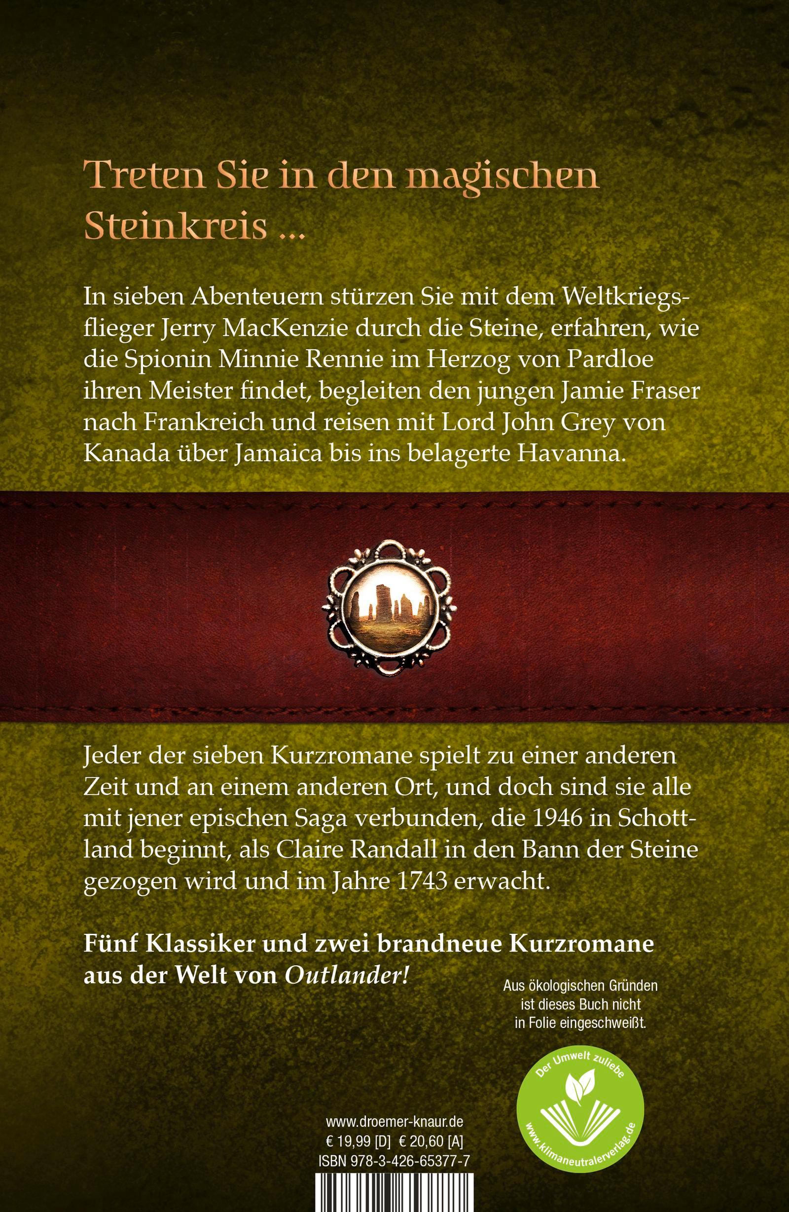 Rückseitencover Outlander - Im Bann der Steine