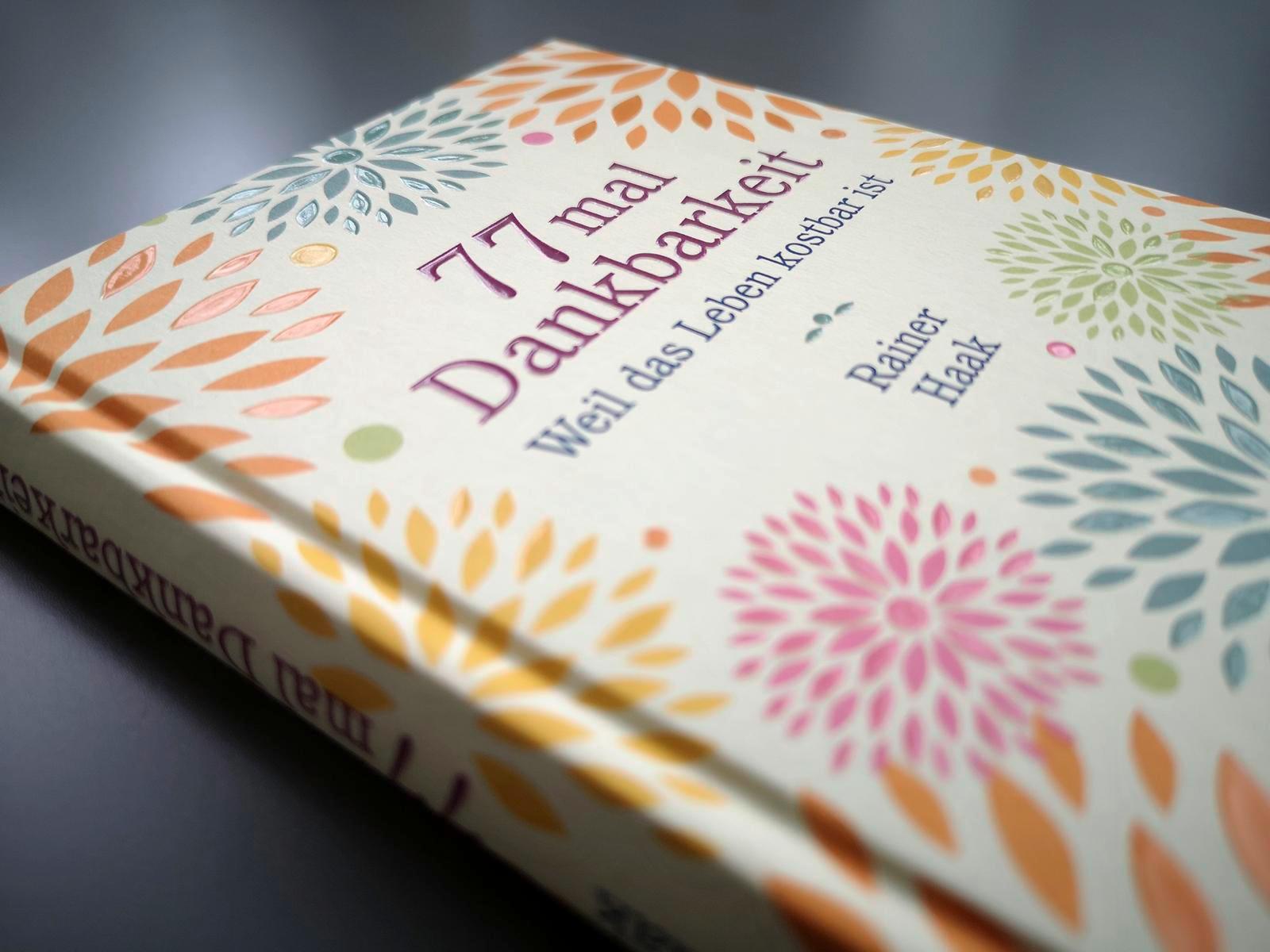 Beispielinhalt (Bild) 77 mal Dankbarkeit