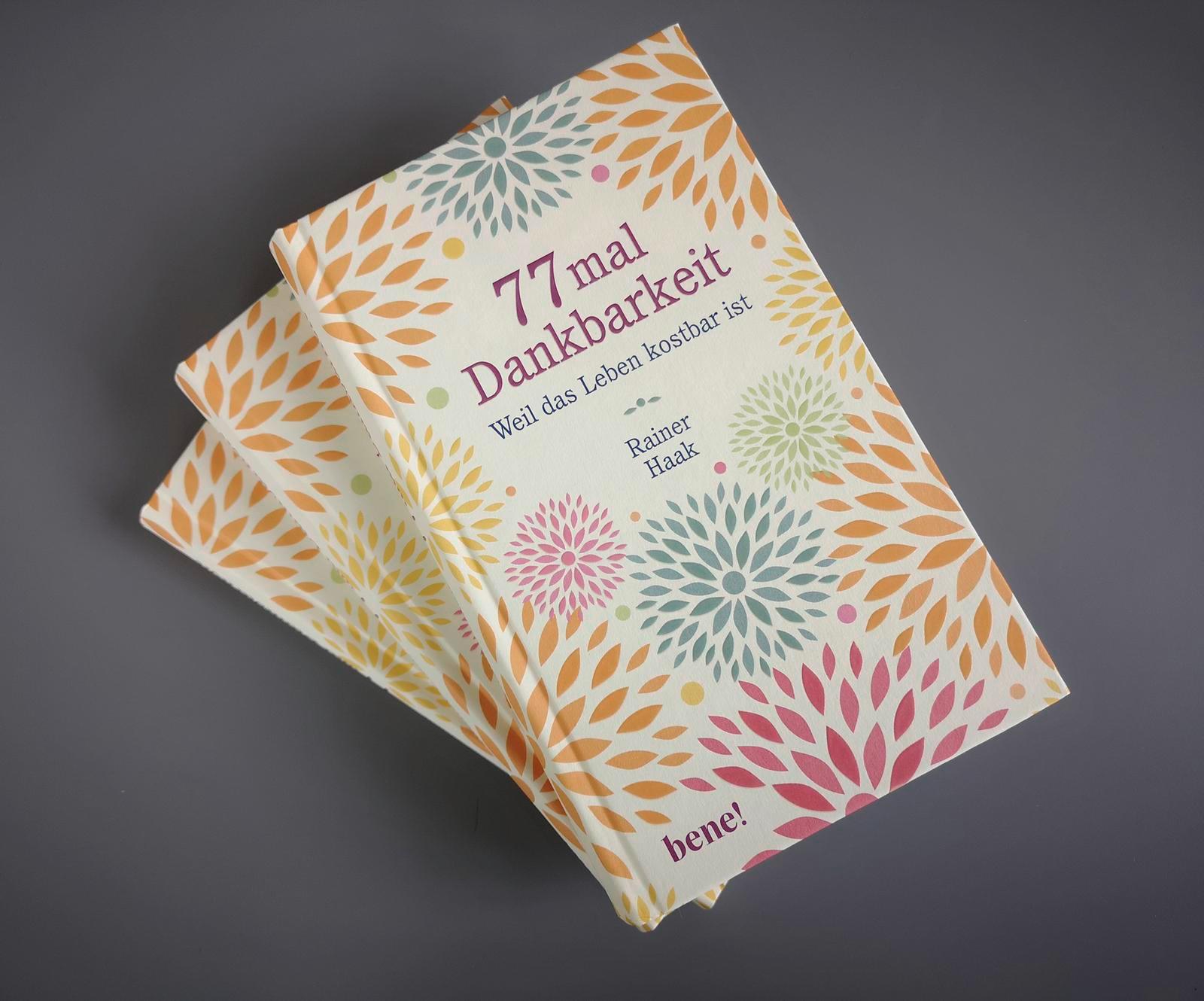 Beispielinhalt (Bild) 77 mal Dankbarkeit