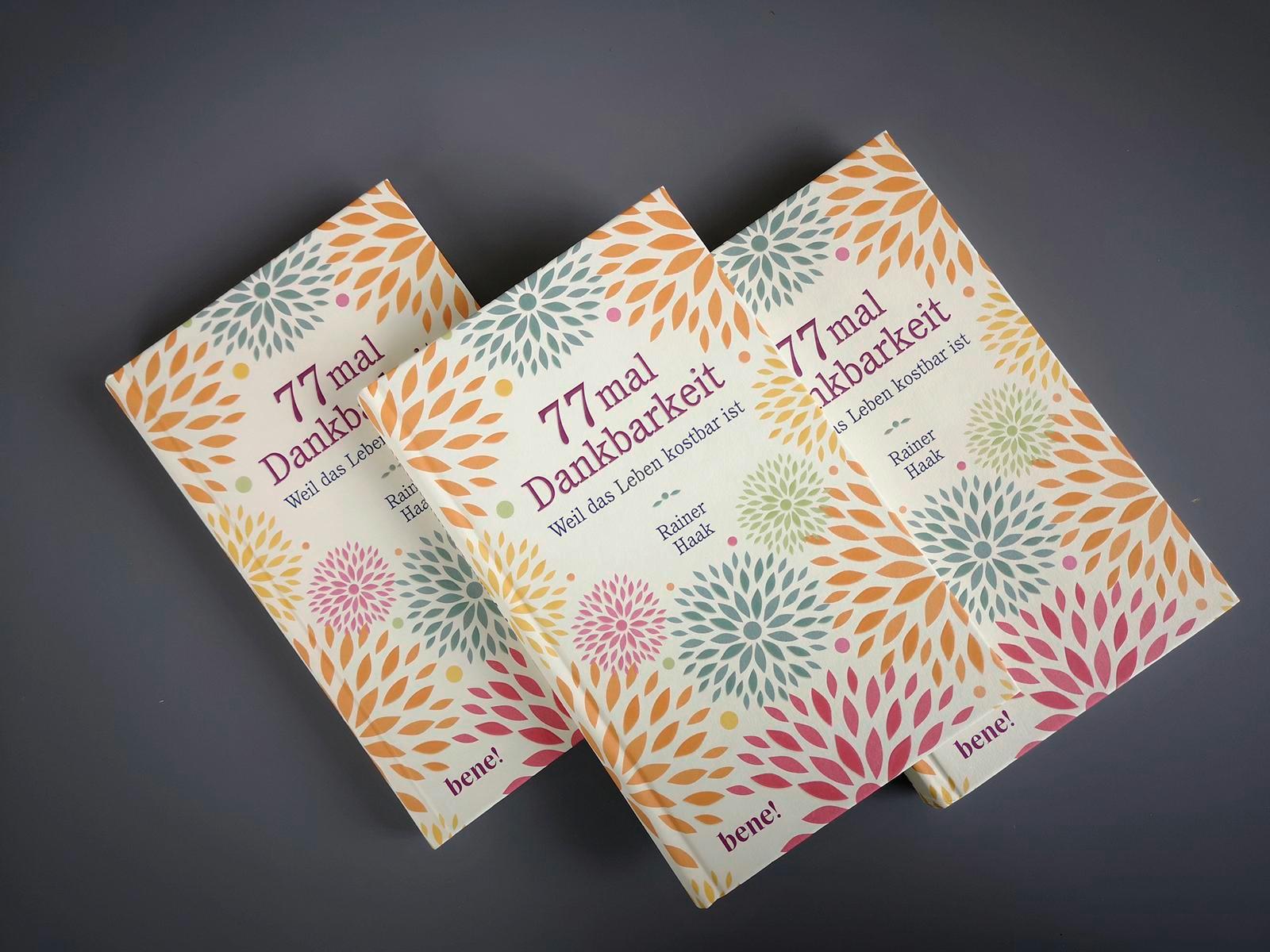 Beispielinhalt (Bild) 77 mal Dankbarkeit