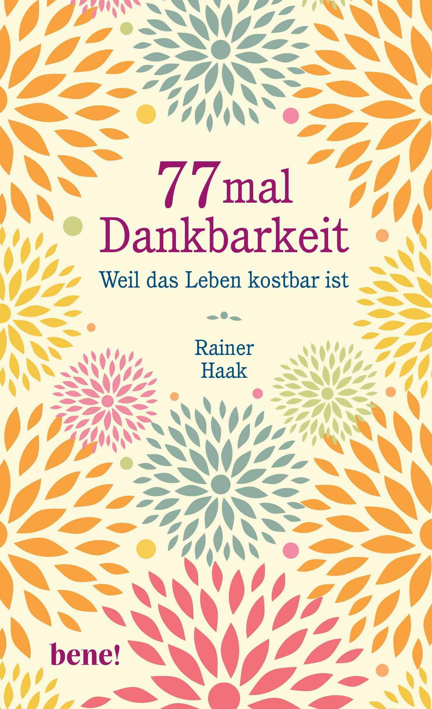 Vorderes Coverbild 77 mal Dankbarkeit
