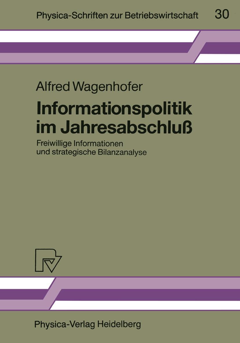 Vorderes Coverbild Informationspolitik im Jahresabschluß