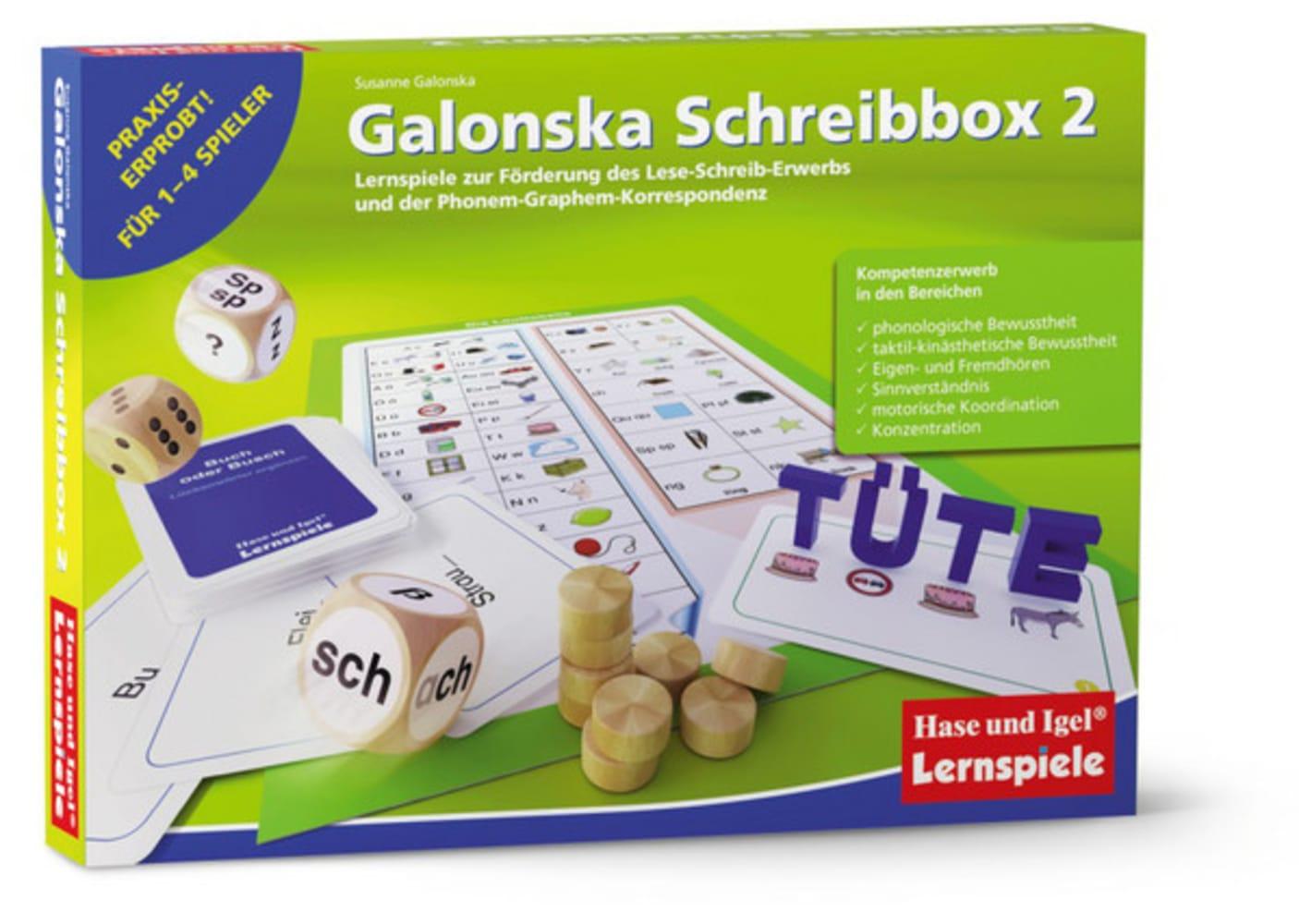 Vorderes Coverbild Galonska Schreibbox 2