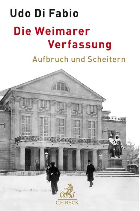 Vorderes Coverbild Die Weimarer Verfassung