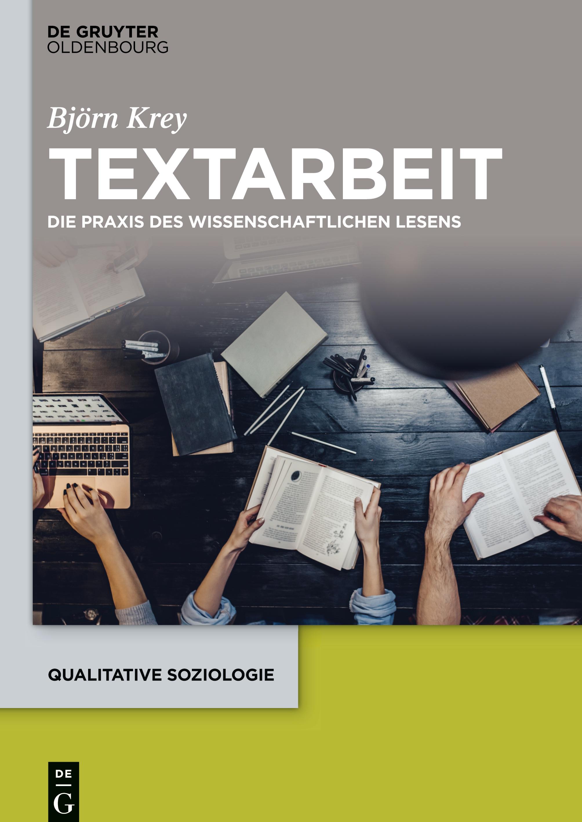 Vorderes Coverbild Textarbeit