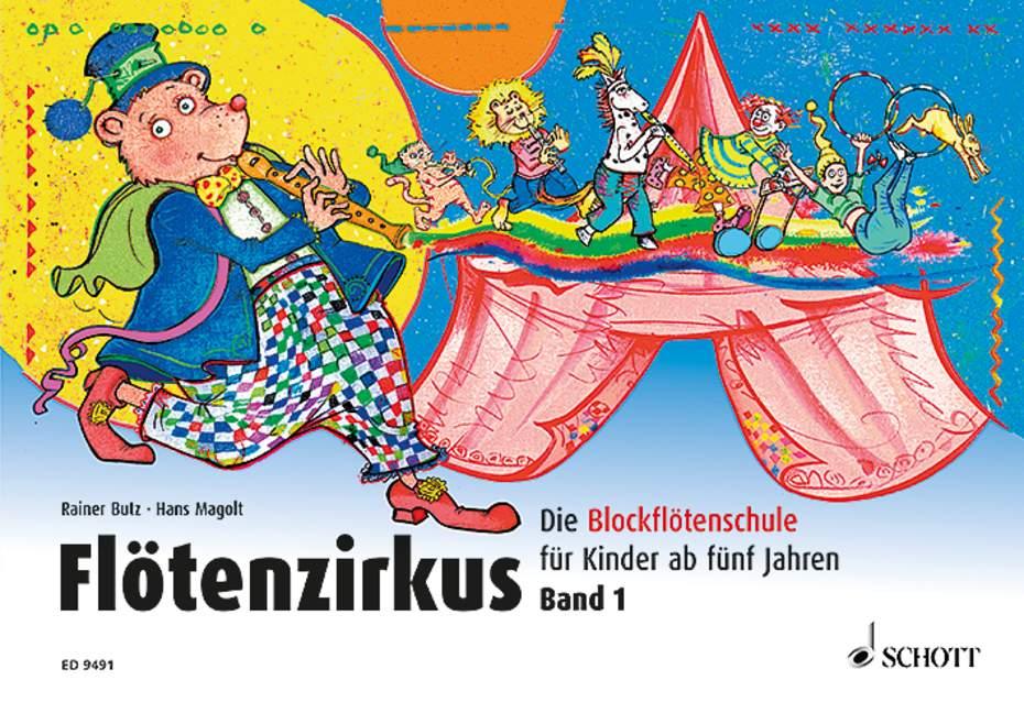 Vorderes Coverbild Flötenzirkus 1