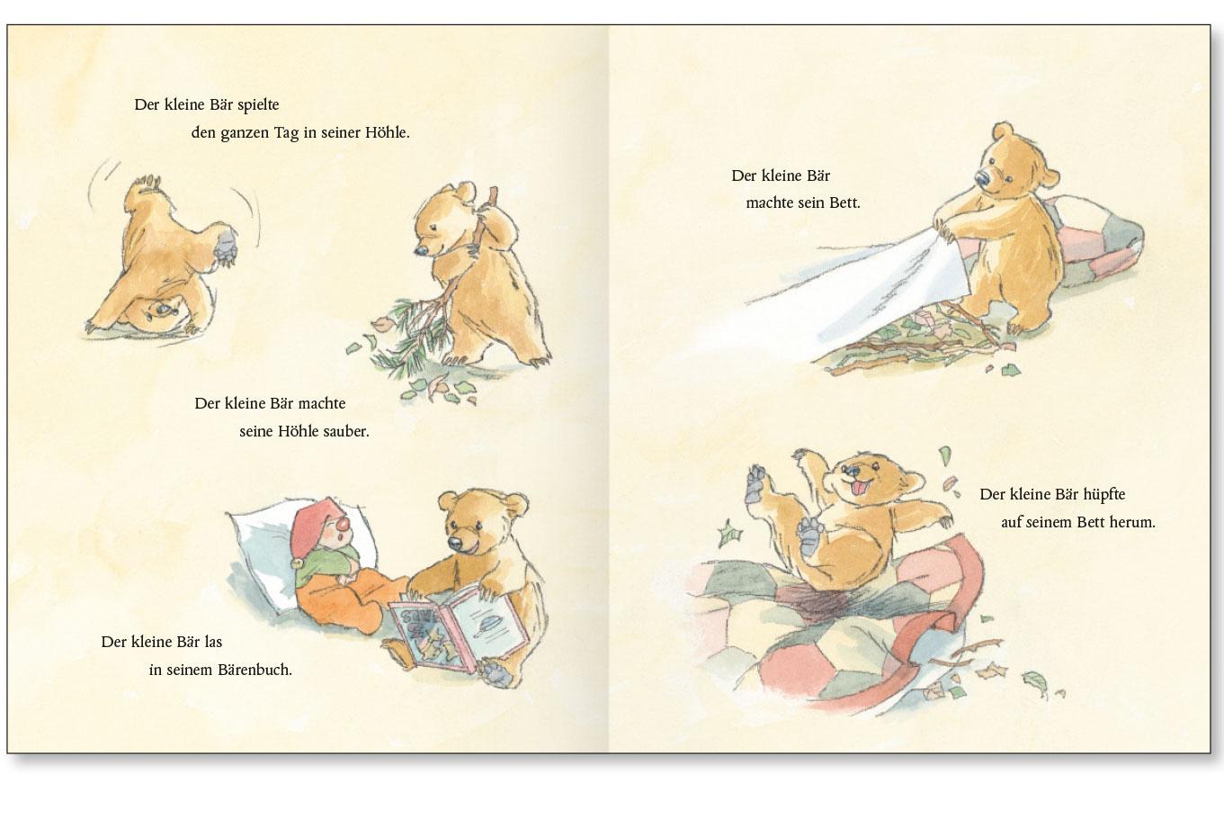 Beispielinhalt (Bild) Das große Geschichtenbuch vom kleinen Bären