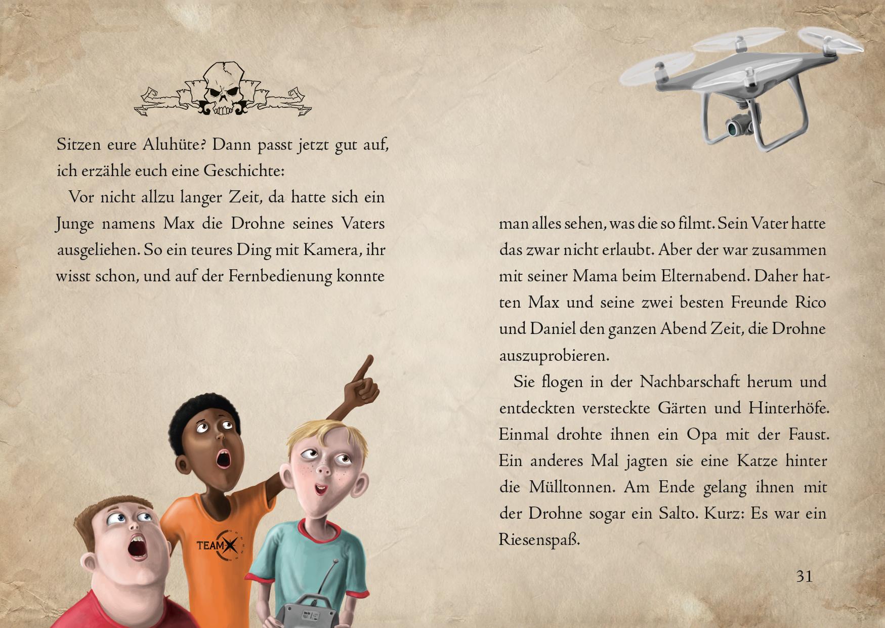 Beispielinhalt (Bild) Das kleine Böse Buch 2