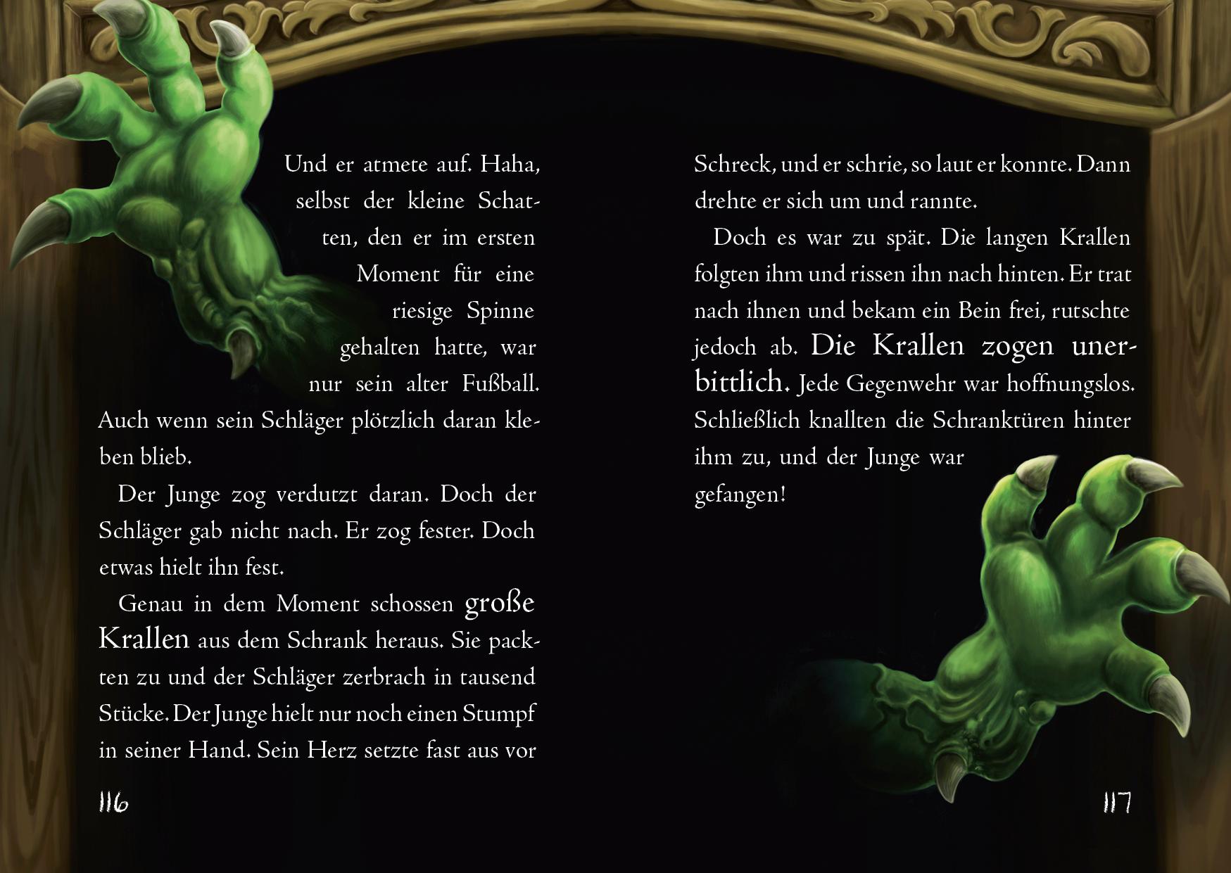 Beispielinhalt (Bild) Das kleine Böse Buch 2