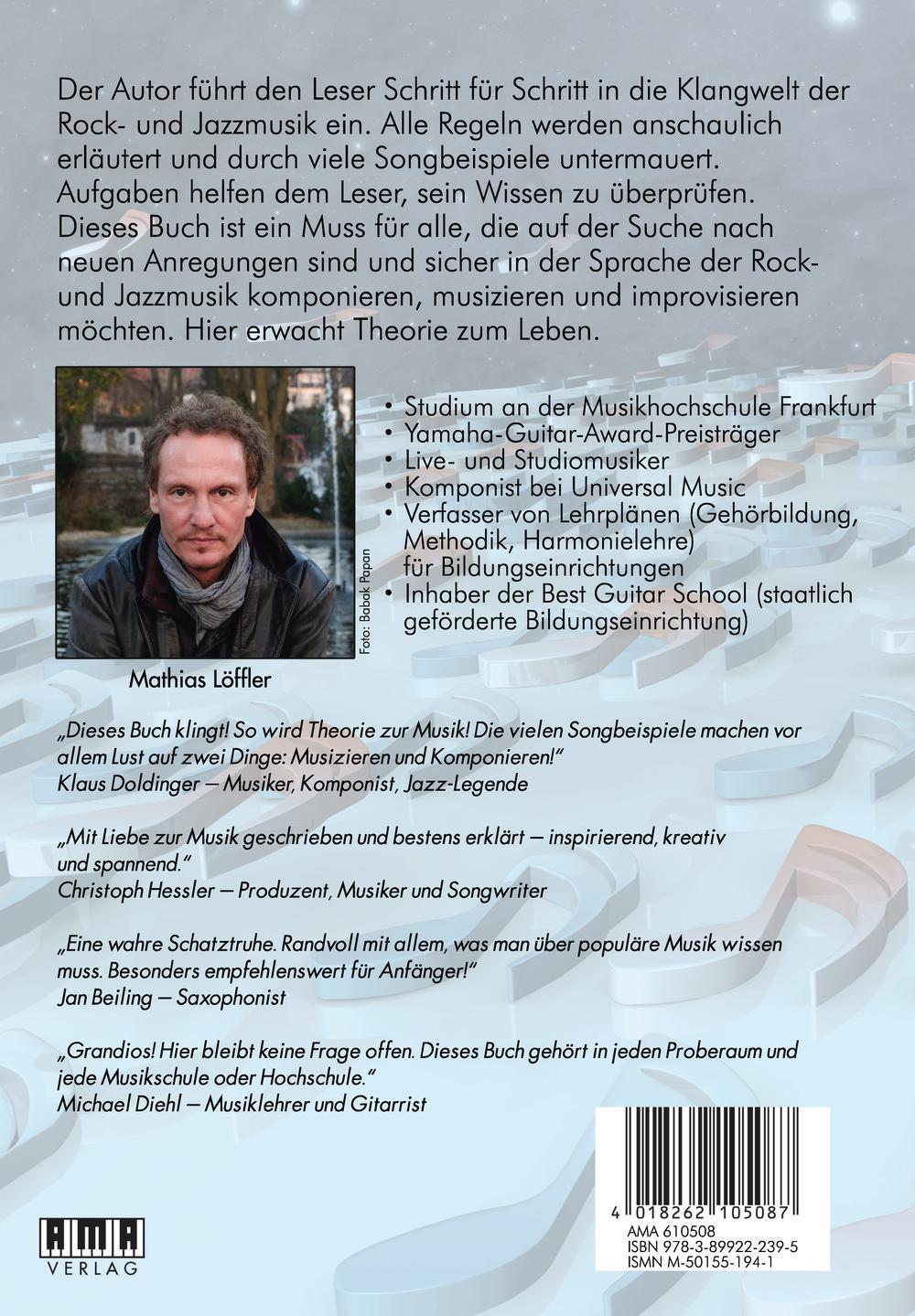Rückseitencover Rock & Jazz Harmony