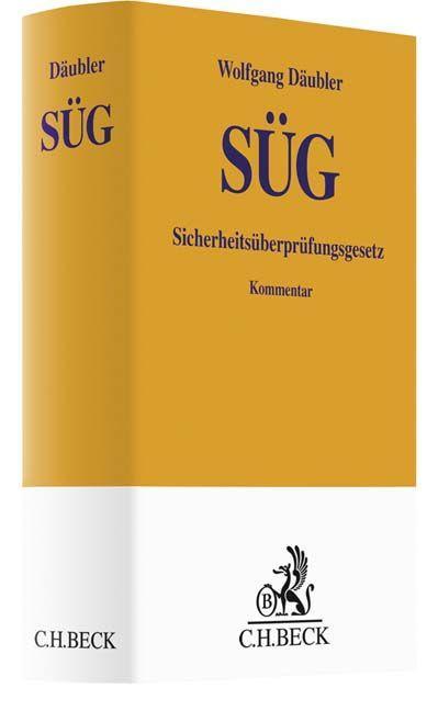 Vorderes Coverbild Sicherheitsüberprüfungsgesetz