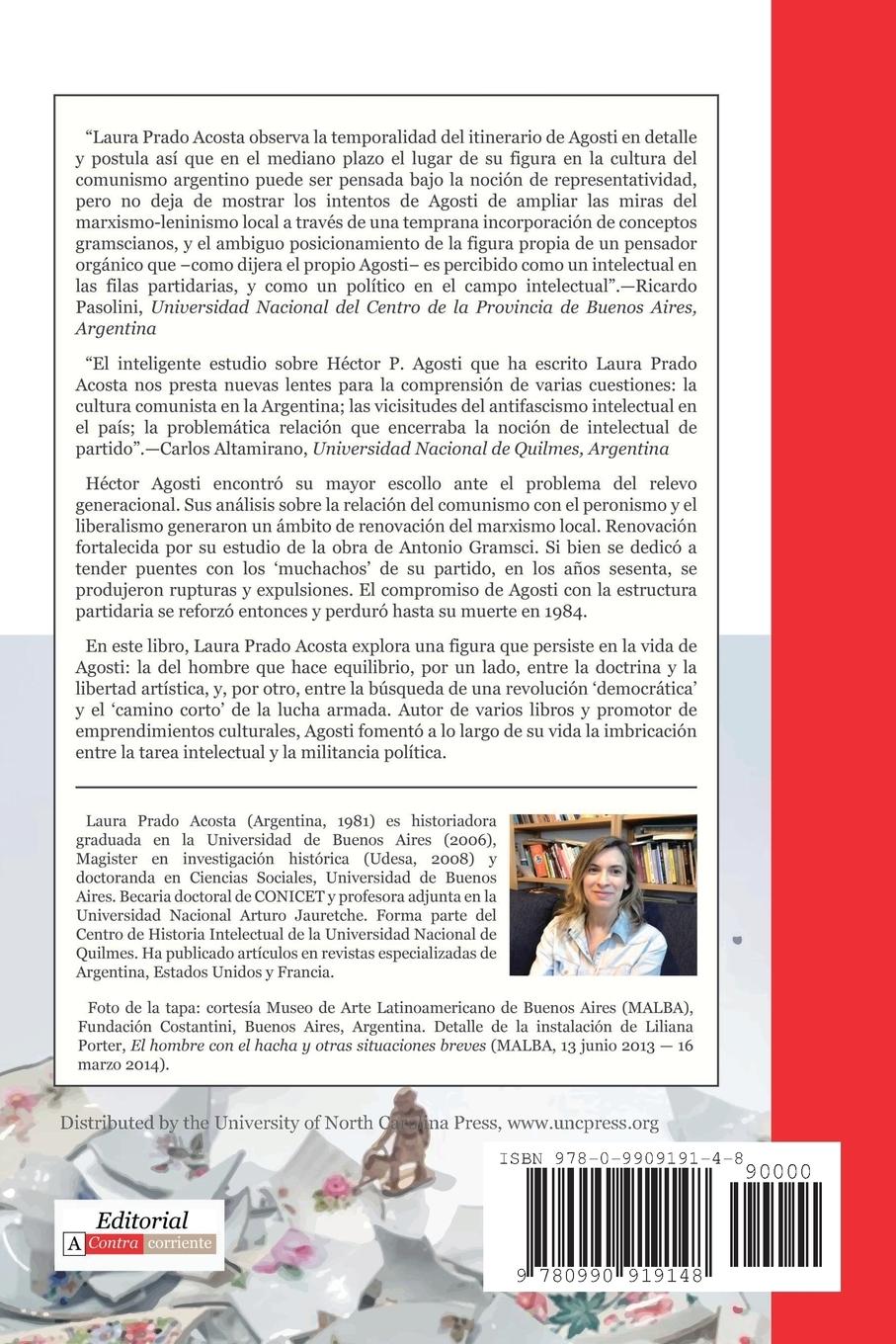 Rückseitencover Los intelectuales del Partido Comunista