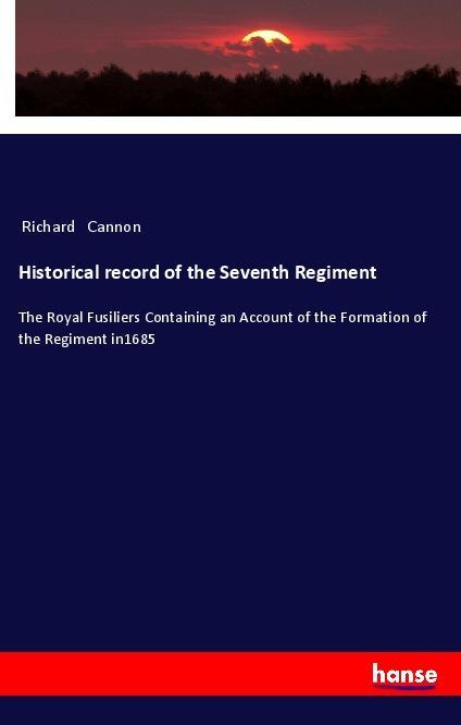 Vorderes Coverbild Historical record of the Seventh Regiment