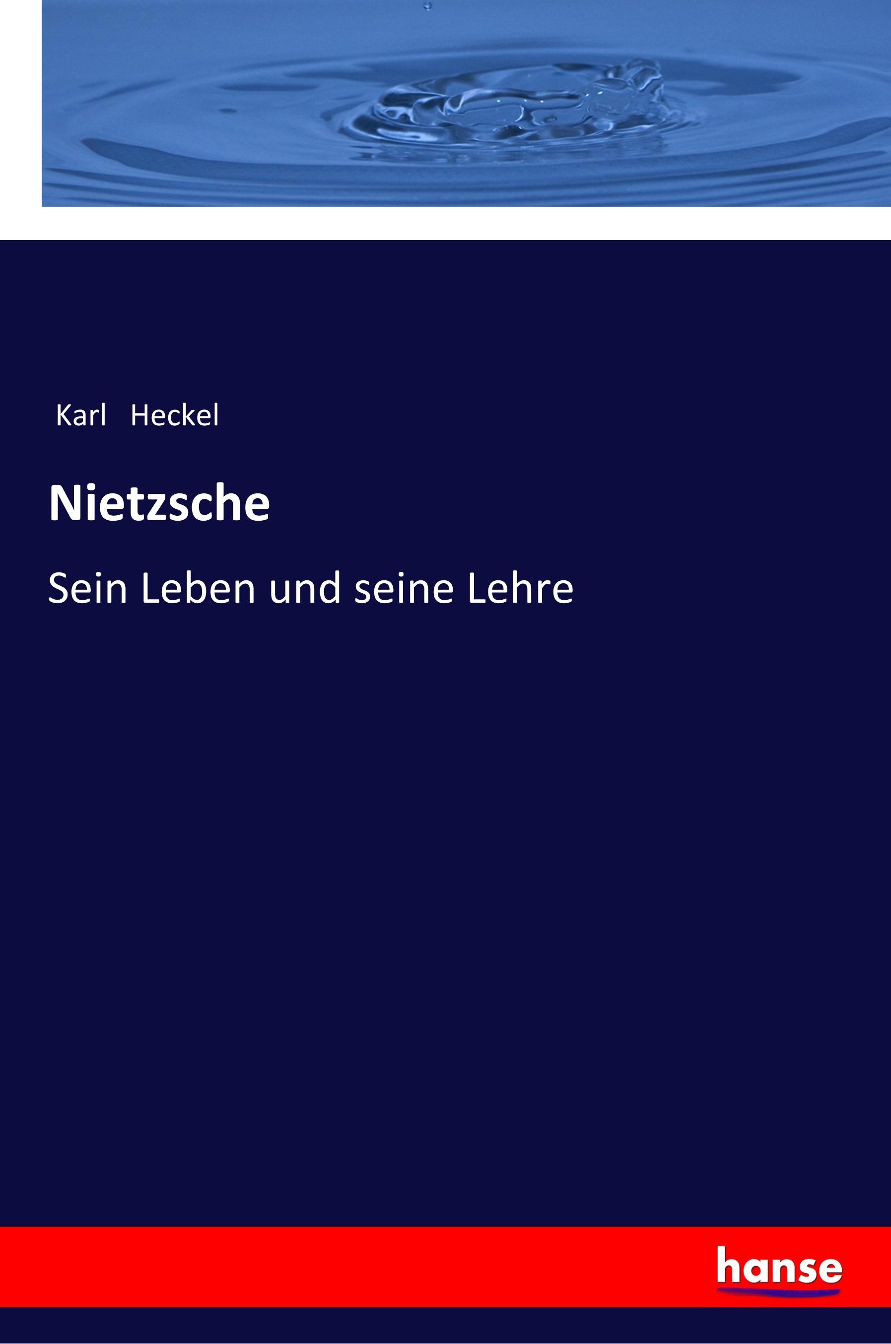 Vorderes Coverbild Nietzsche