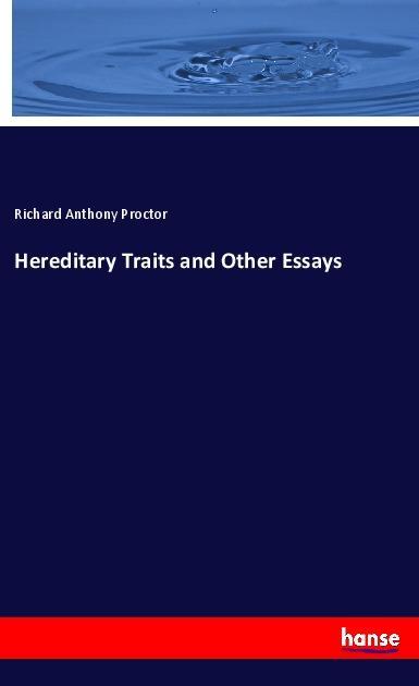 Vorderes Coverbild Hereditary Traits and Other Essays