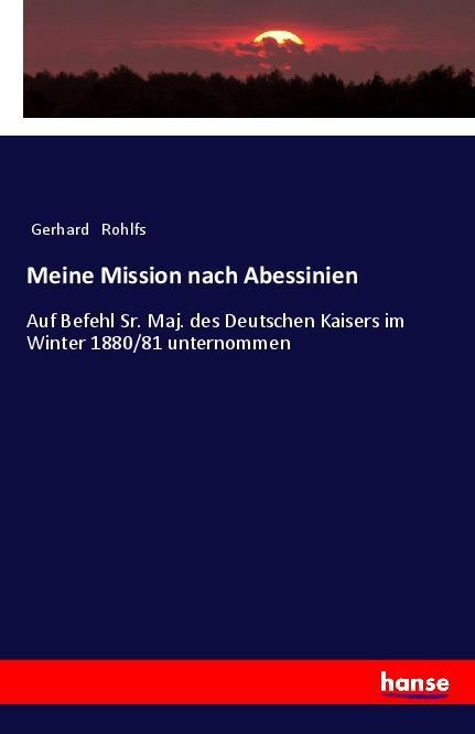 Vorderes Coverbild Meine Mission nach Abessinien