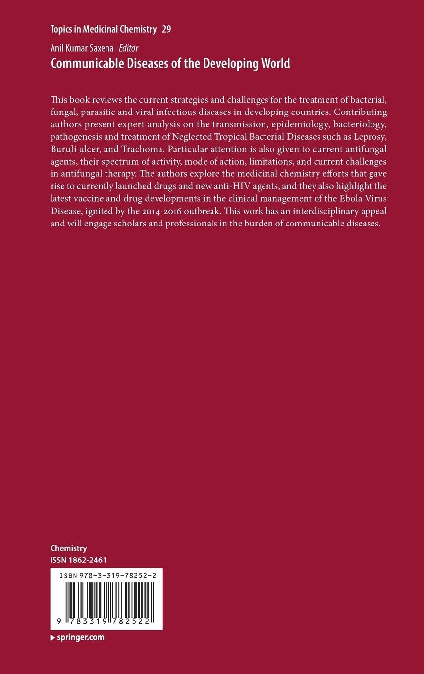 Rückseitencover Communicable Diseases of the Developing World