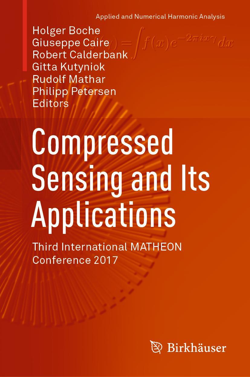 Vorderes Coverbild Compressed Sensing and Its Applications