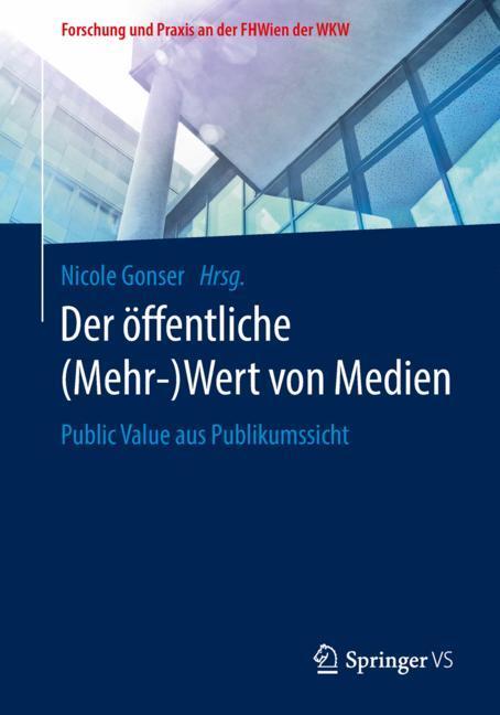 Vorderes Coverbild Der öffentliche (Mehr-)Wert von Medien