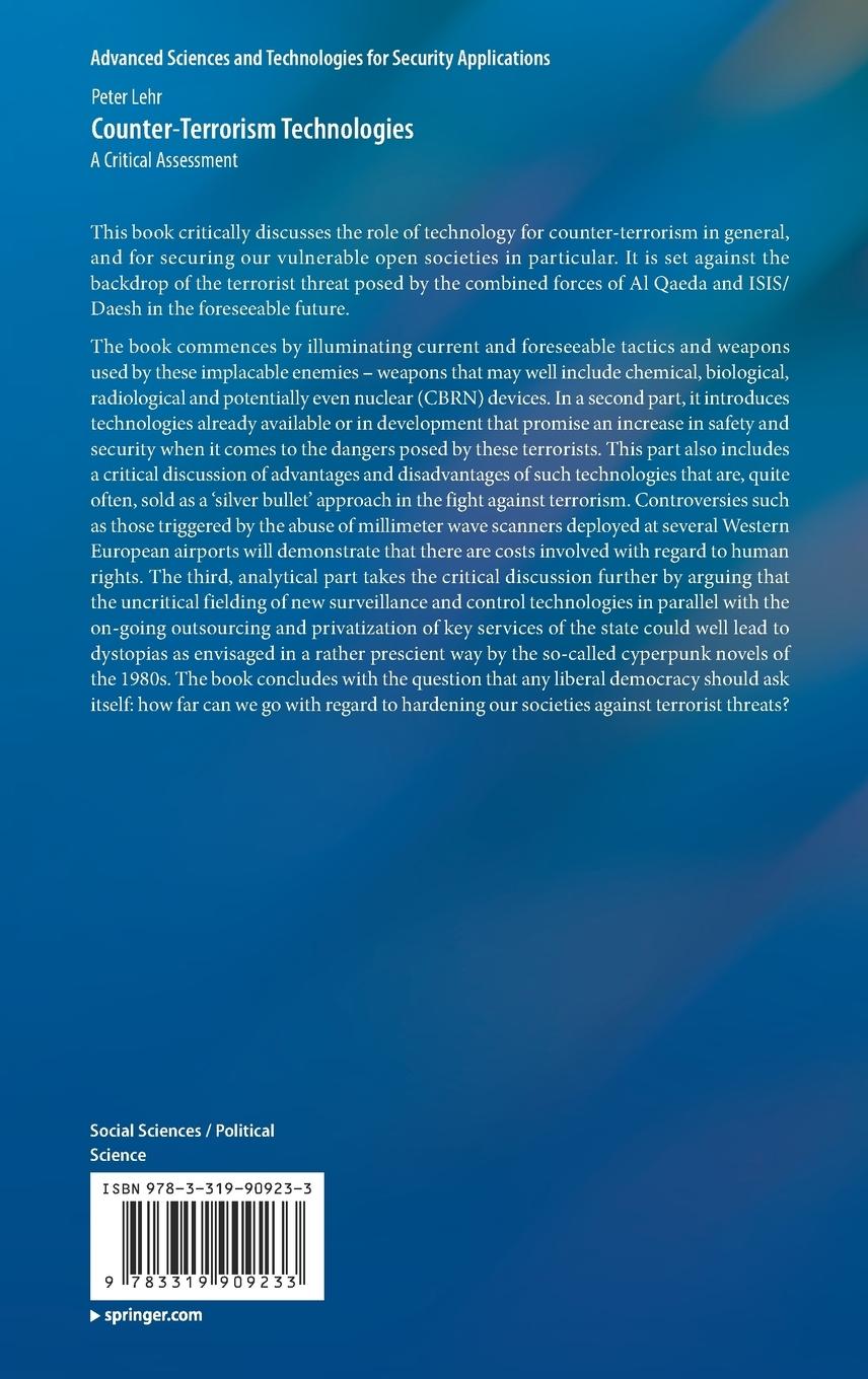Rückseitencover Counter-Terrorism Technologies