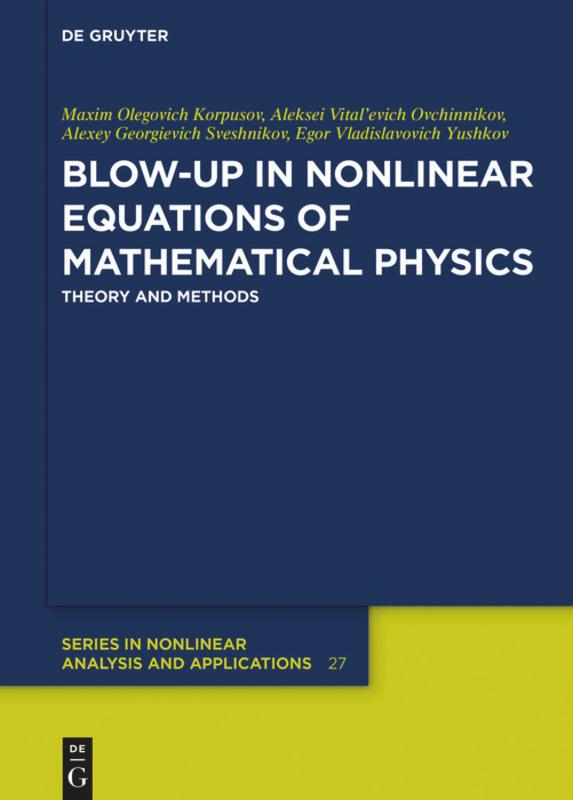 Vorderes Coverbild Blow-Up in Nonlinear Equations of Mathematical Physics