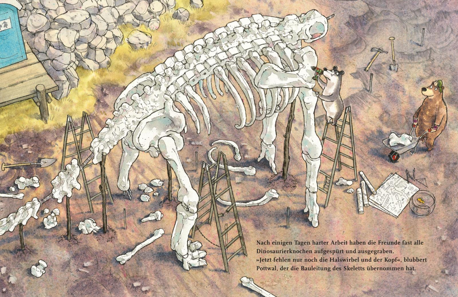 Beispielinhalt (Bild) Dr. Brumm und der Megasaurus