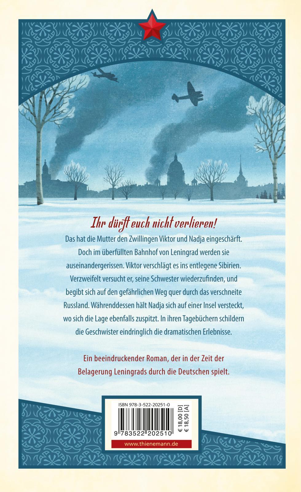 Rückseitencover Verloren in Eis und Schnee