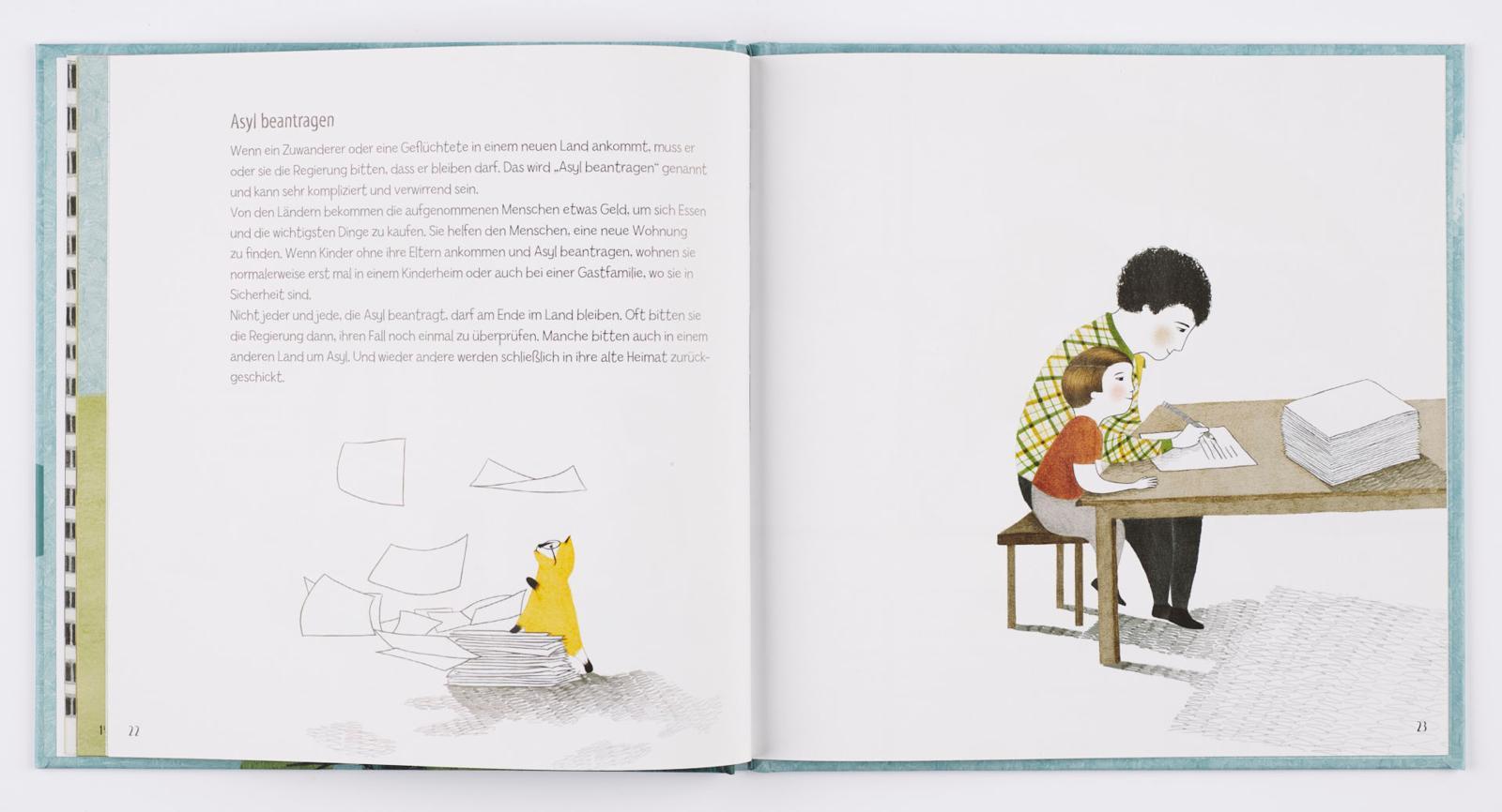 Beispielinhalt (Bild) Weltkugel 2: Wie ist es, wenn man kein Zuhause hat?