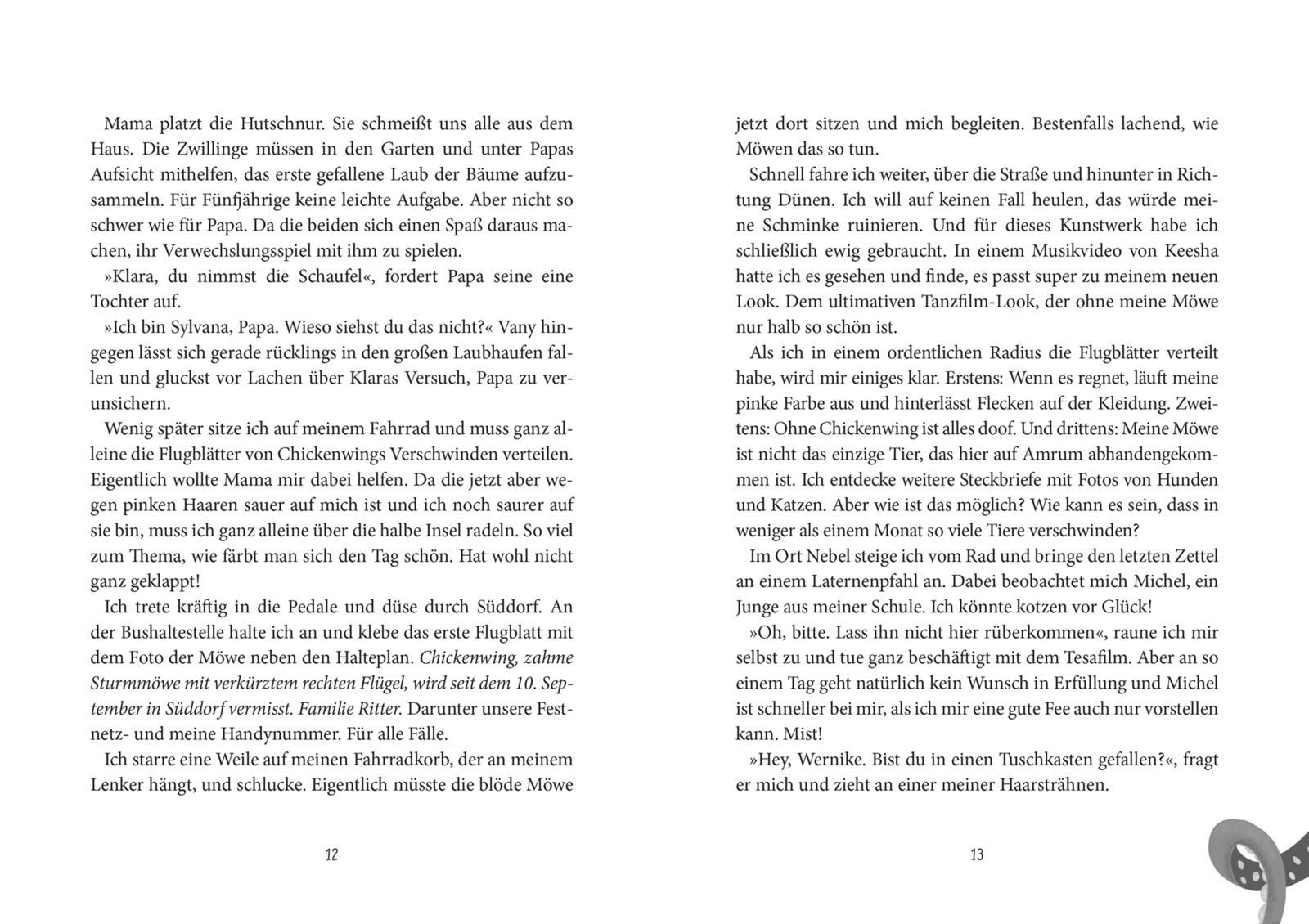 Beispielinhalt (Bild) Pechsträhnen färbt man pink