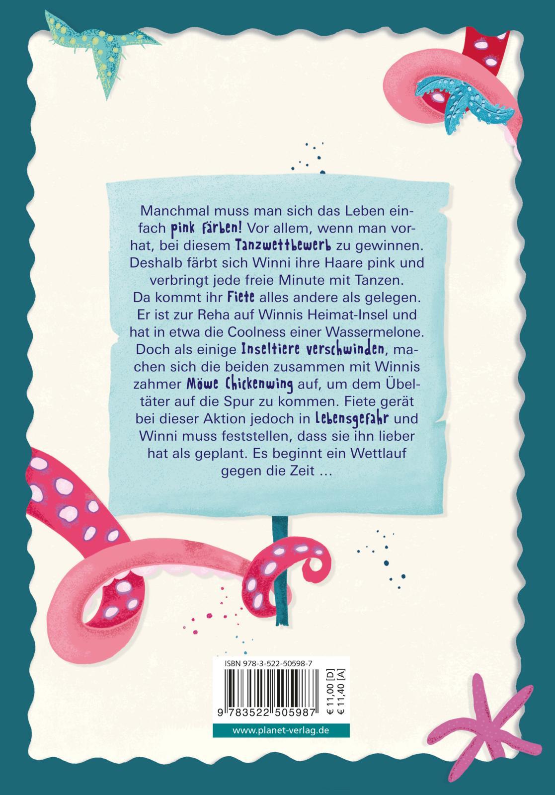 Rückseitencover Pechsträhnen färbt man pink