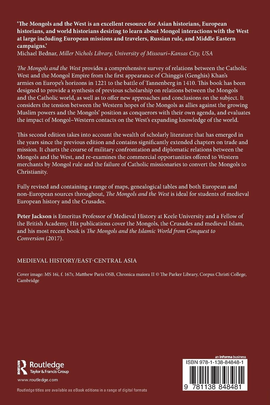 Rückseitencover The Mongols and the West