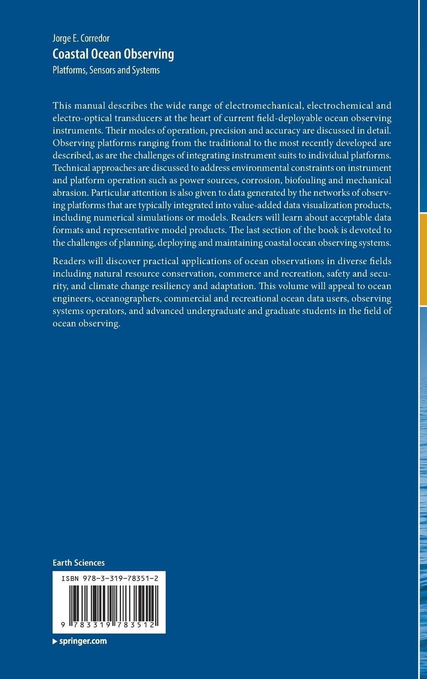 Rückseitencover Coastal Ocean Observing