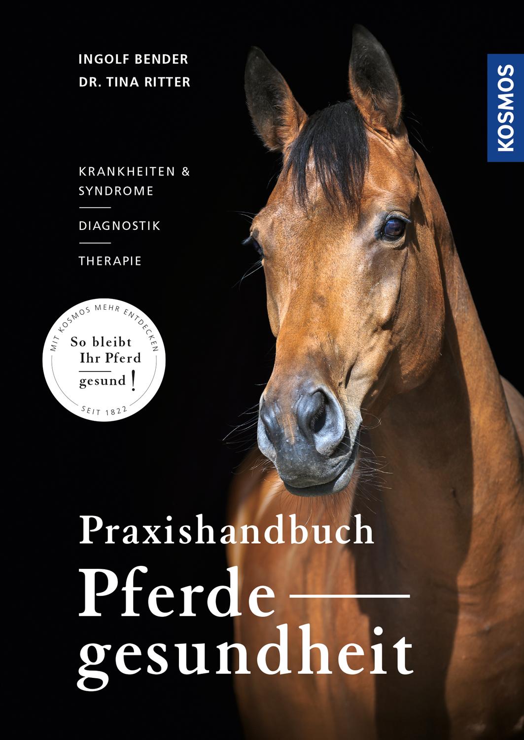 Vorderes Coverbild Praxishandbuch Pferdegesundheit
