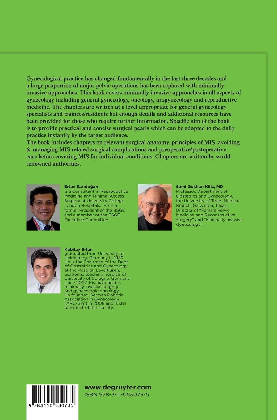 Rückseitencover Minimally Invasive Surgery in Gynecological Practice