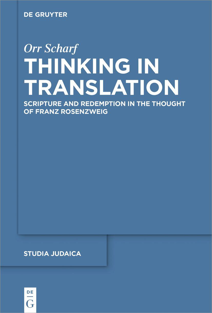 Vorderes Coverbild Thinking in Translation