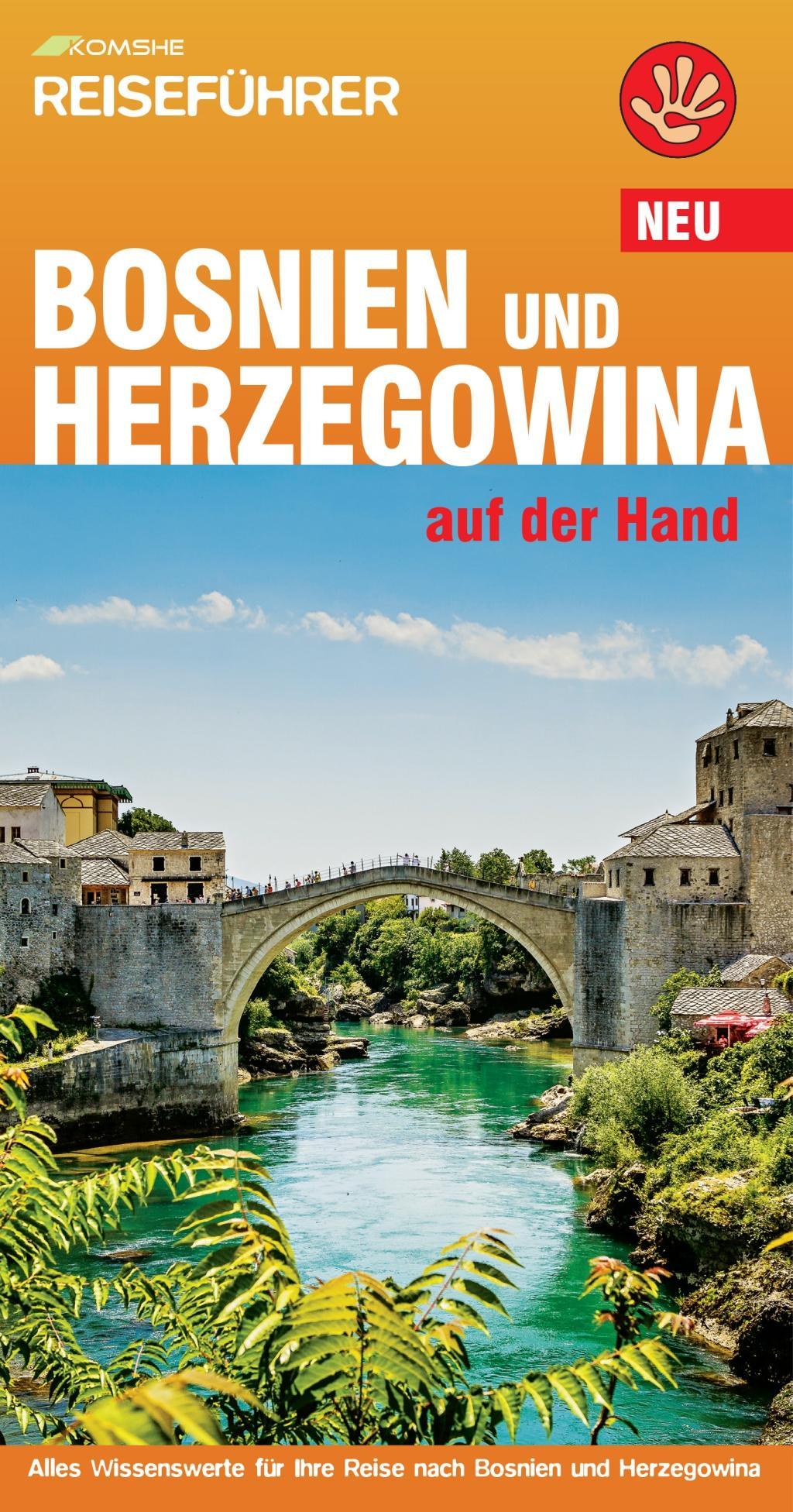 Vorderes Coverbild Bosnien und Herzegowina auf der Hand