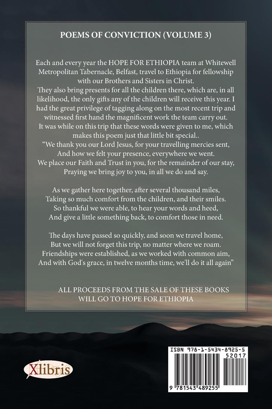 Rückseitencover Poems of Conviction