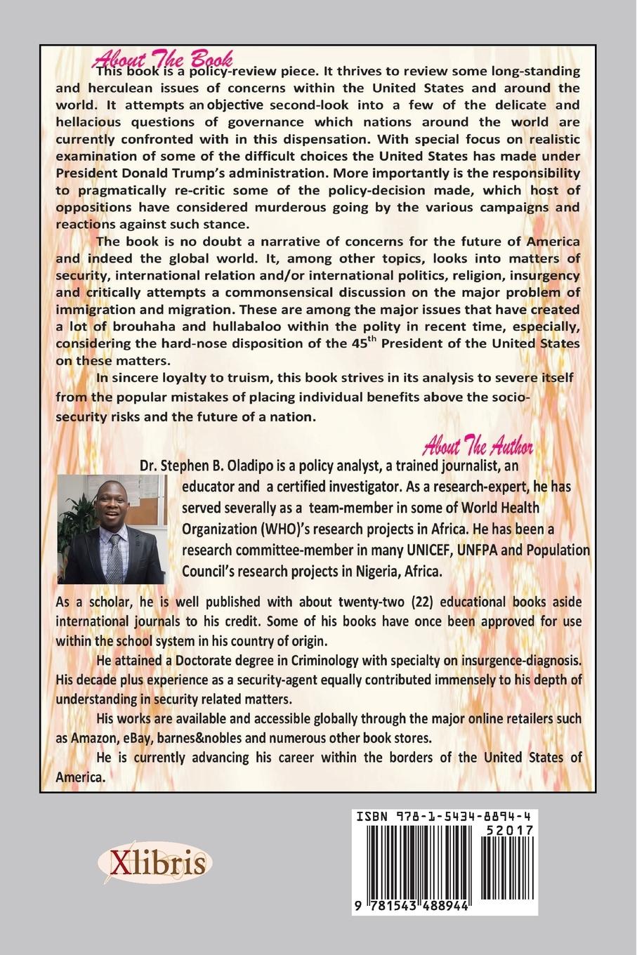 Rückseitencover The "New-Age America" & President Trump'S Invisible Politics in World Governance