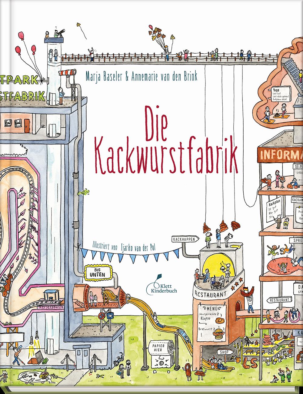 Vorderes Coverbild Die Kackwurstfabrik