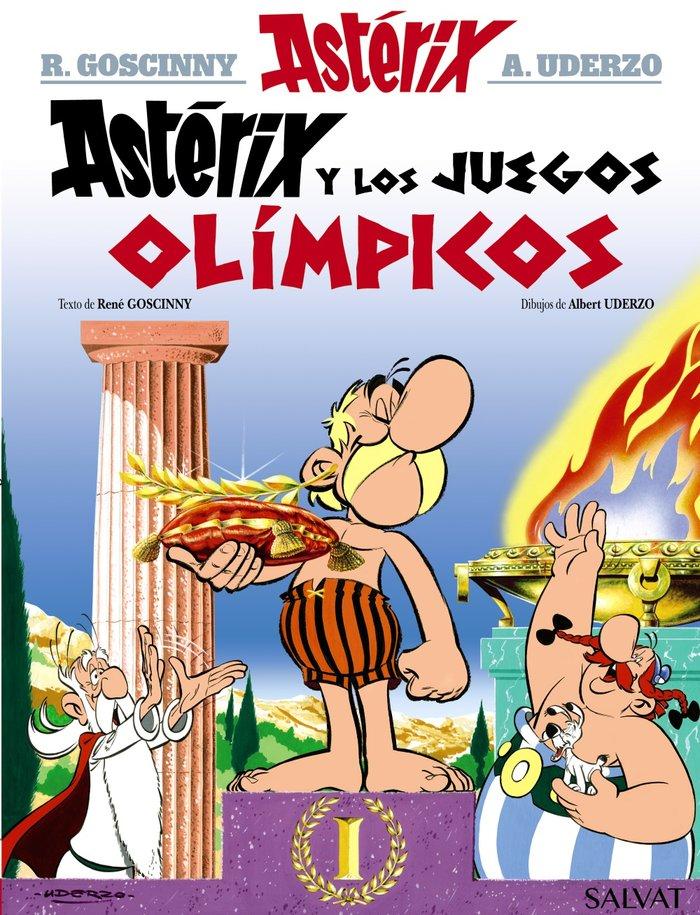 Vorderes Coverbild Astérix y los Juegos Olímpicos