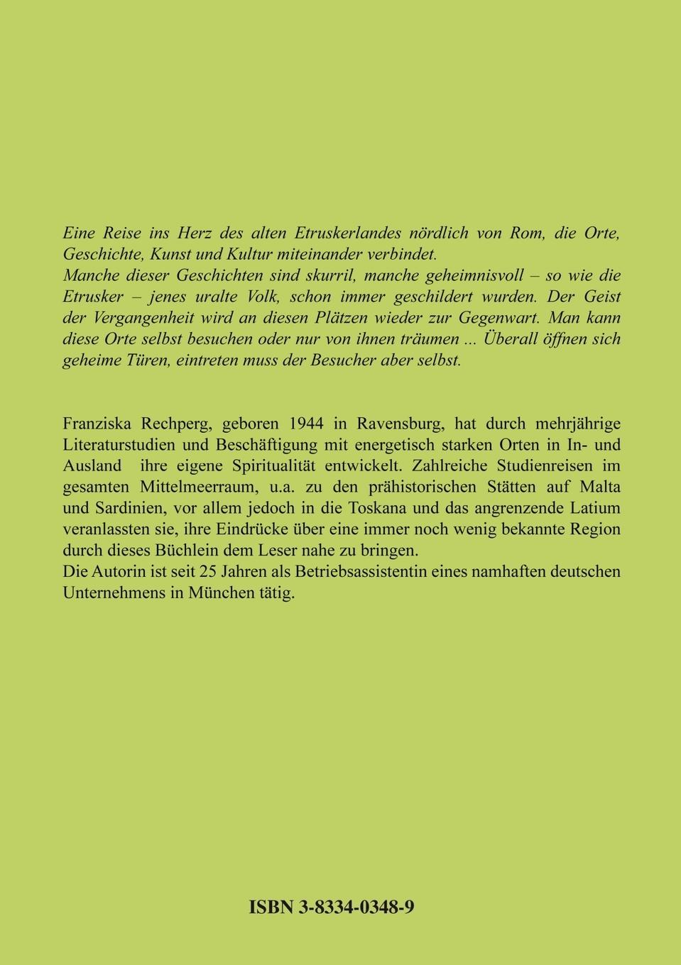 Rückseitencover Magisches Etrurien