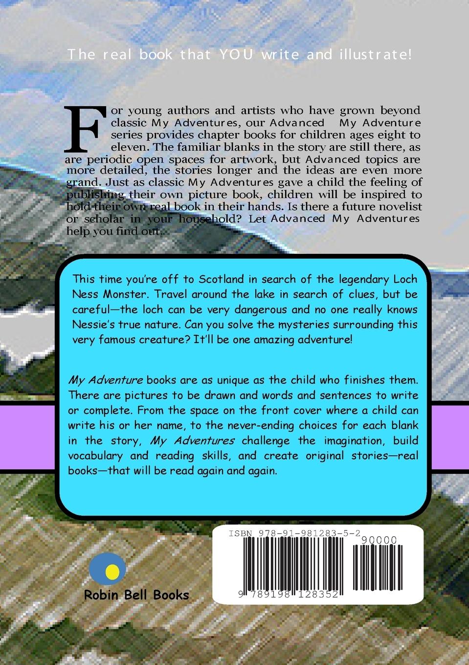 Rückseitencover My Adventure with the Loch Ness Monster (Advanced)