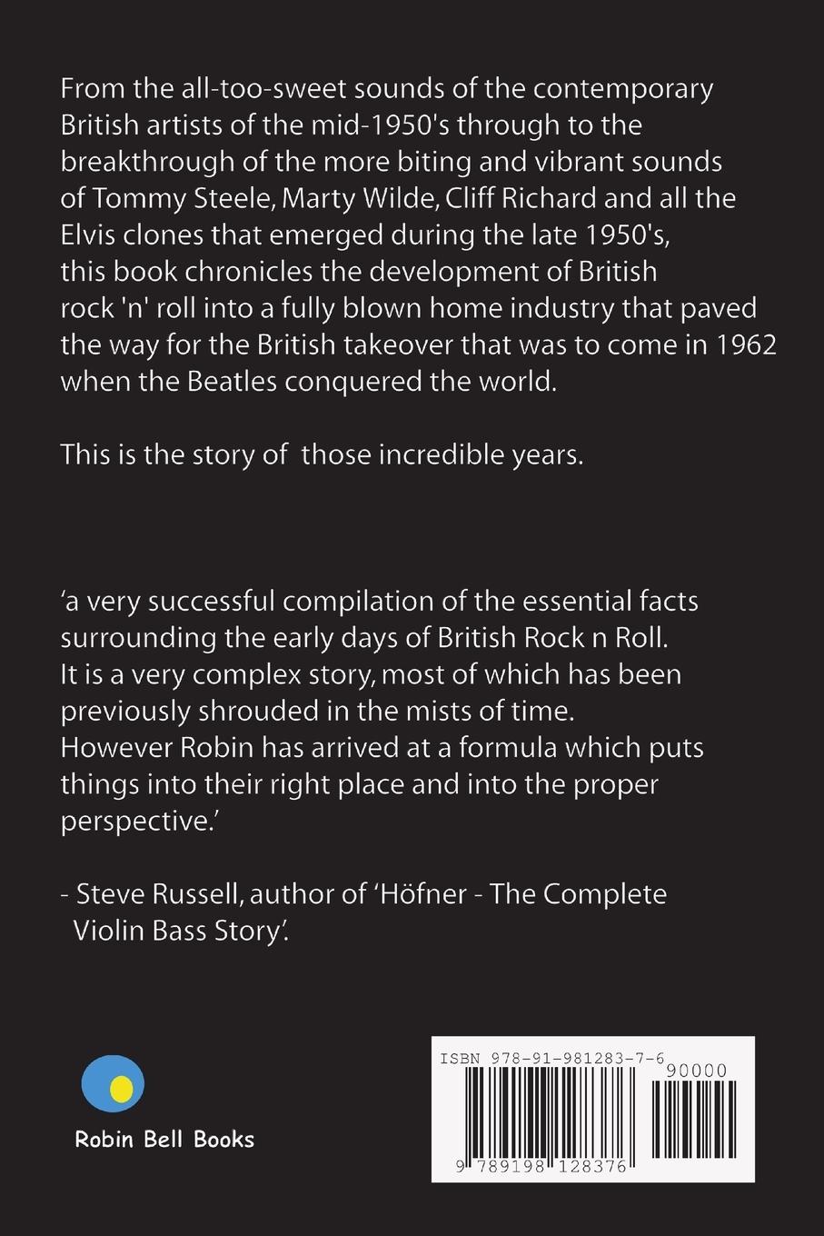 Rückseitencover The History of British Rock 'n' Roll