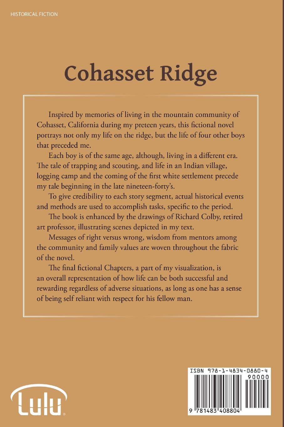 Rückseitencover Cohasset Ridge