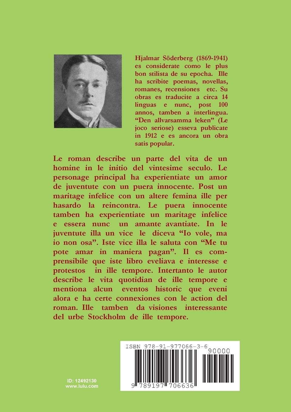 Rückseitencover Le joco seriose